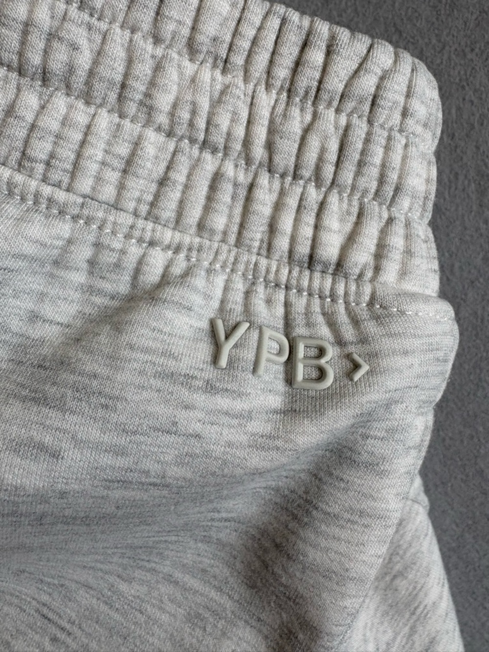 Abercrombie & Fitch YPB neoKNIT Light Heather Gray Sweatpants sz M - Picture 5 of 8